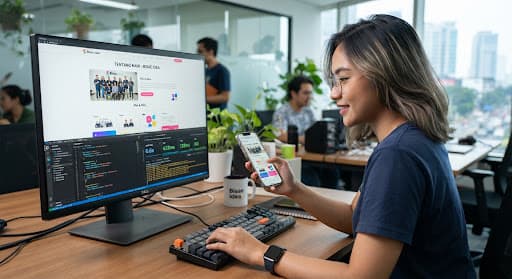 Pengujian aplikasi web dan metrik performa